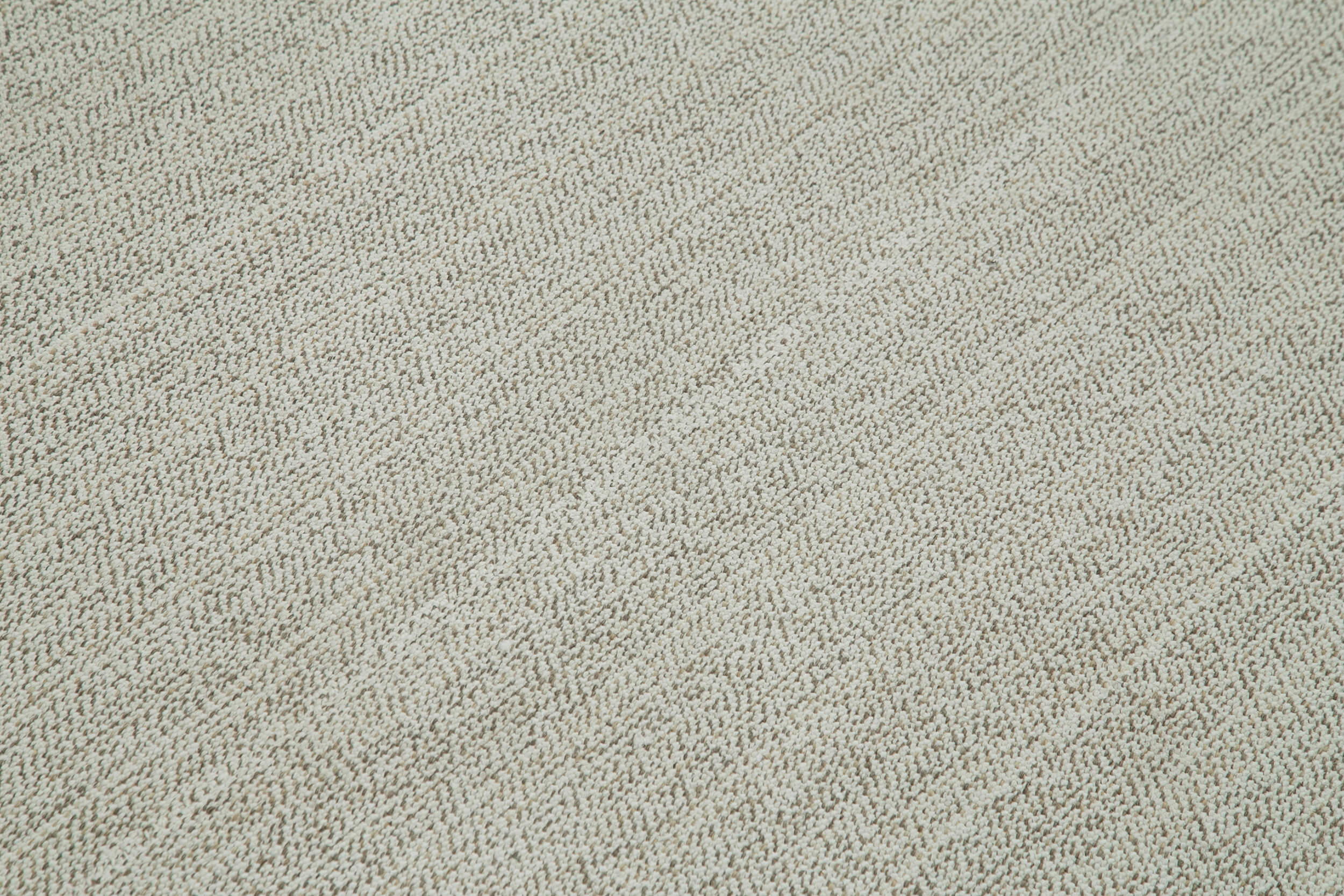 Vintage Flatweave Rug – Handmade Area Rug Cotton Wool 6'2'' x 9'11'' Neutral Beige