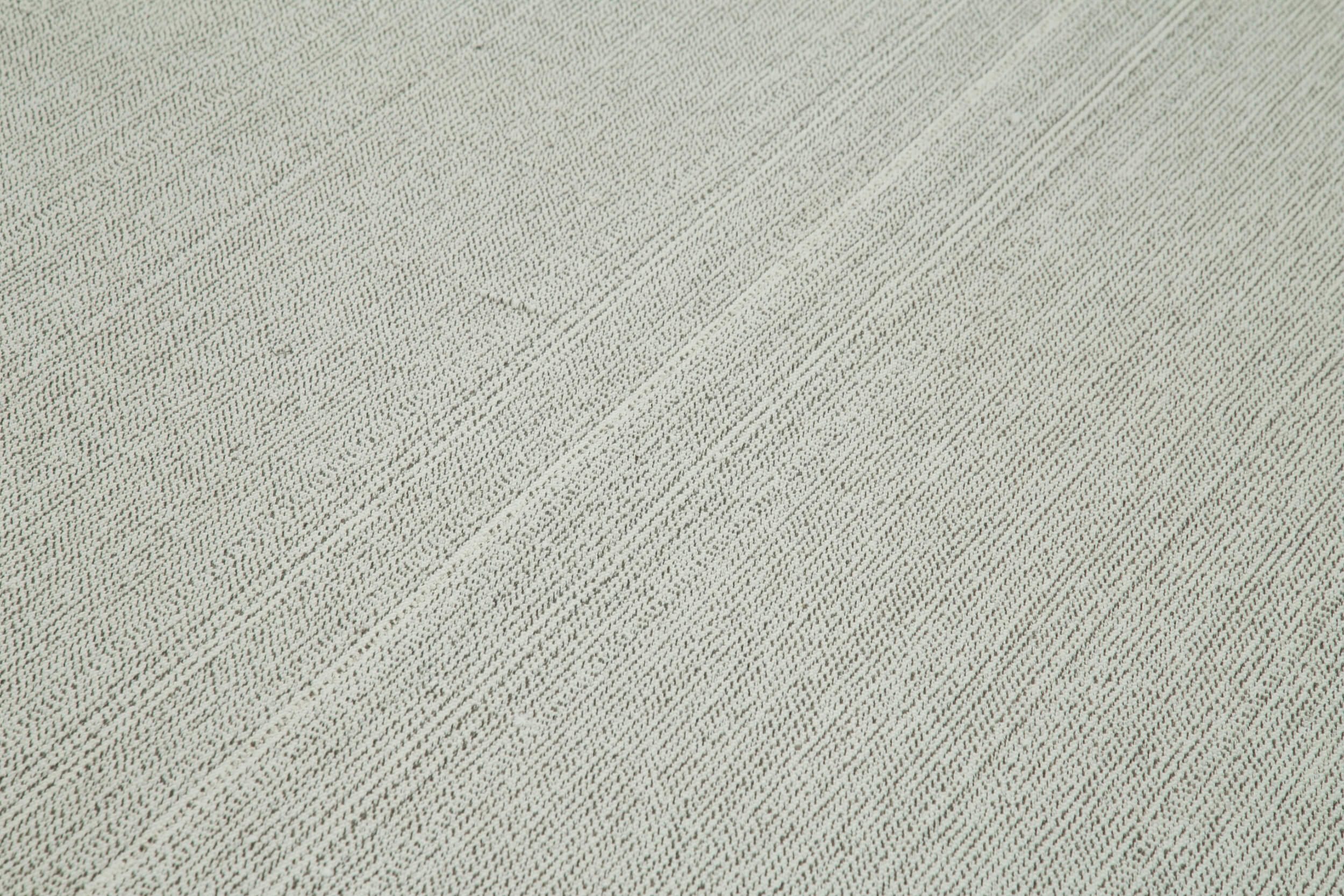 Vintage Flatweave Rug – Handmade Area Rug 6'9'' x 11'3'' | Cotton Wool Carpet
