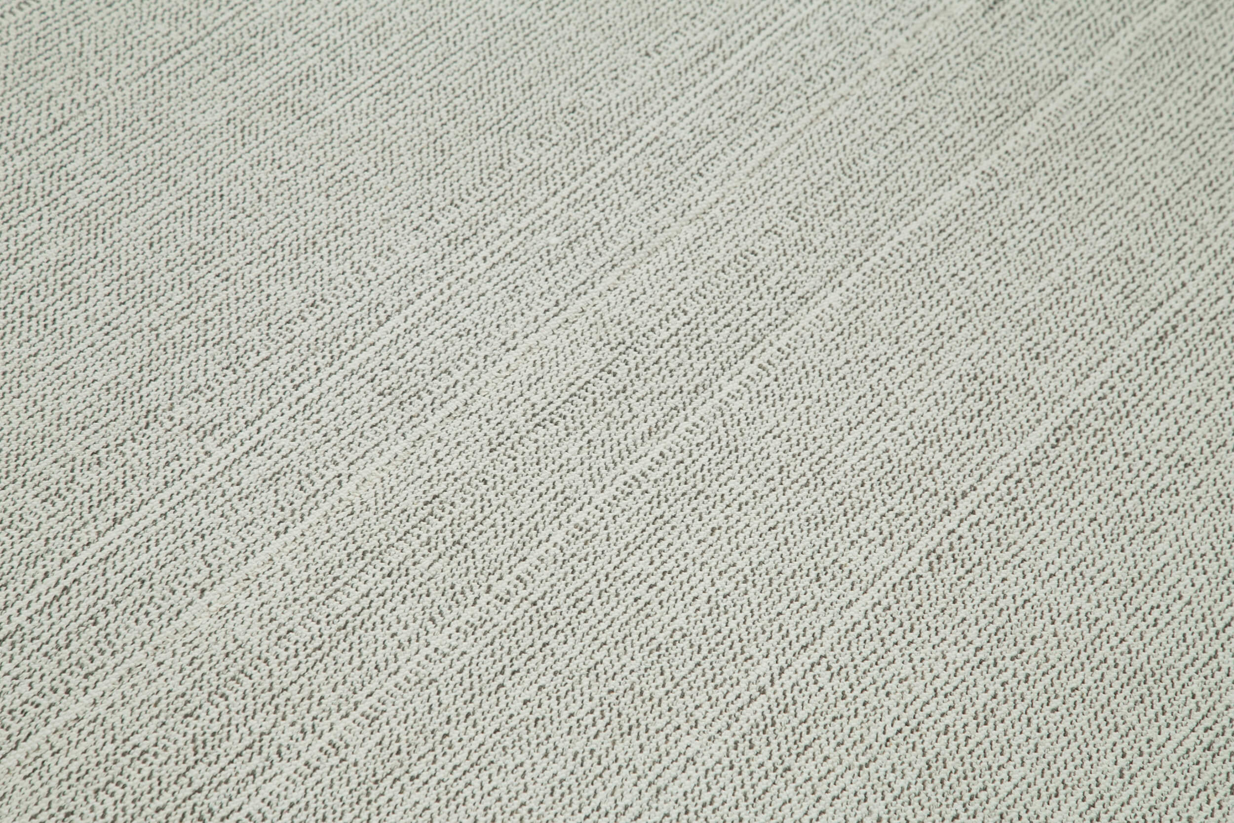 Vintage Flatweave Rug – Handmade Area Rug Beige Cotton Wool Carpet 6'8''x11'