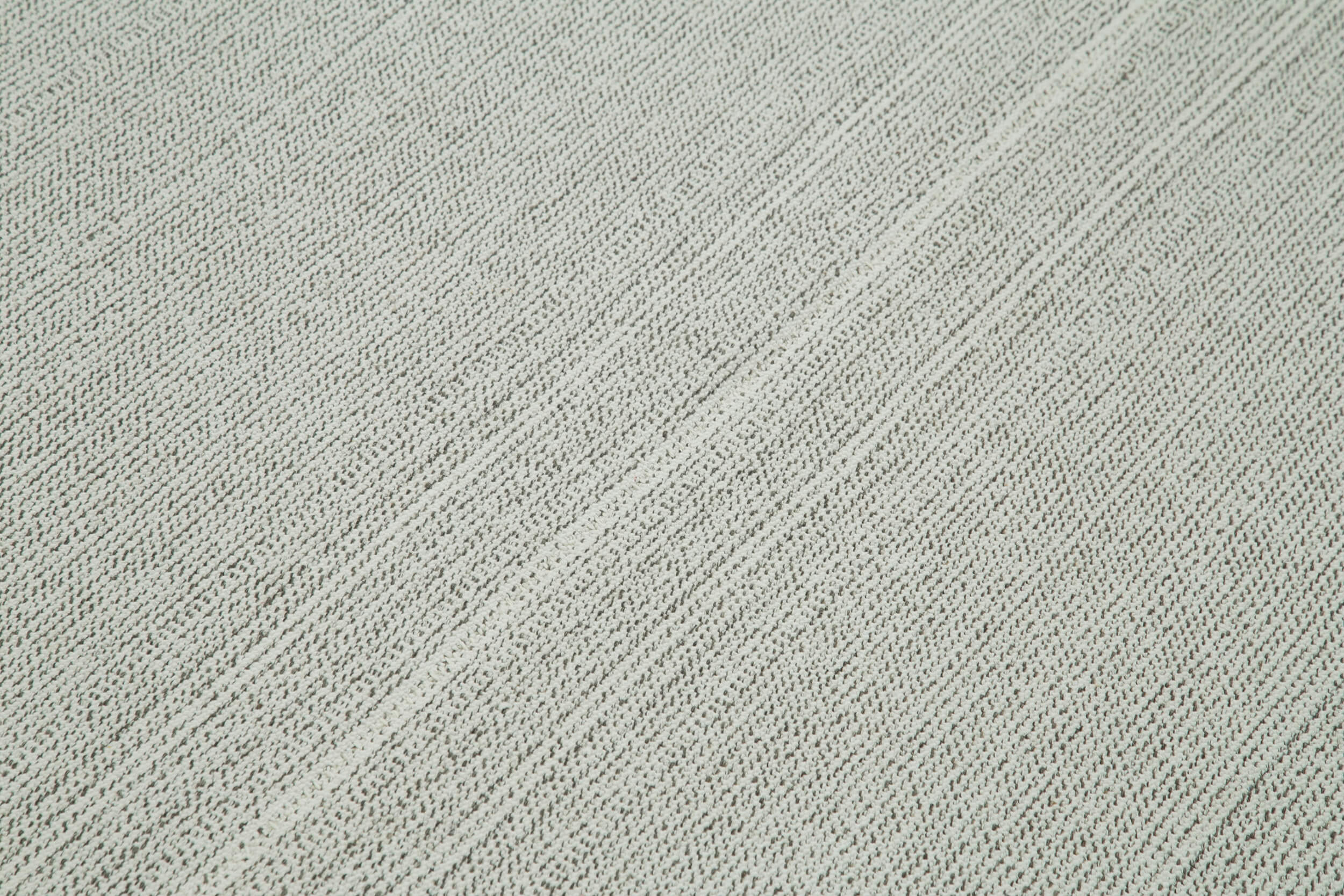 Vintage Flatweave Rug – Handmade Beige Cotton Wool Area Rug 6'9'' x 10'0''