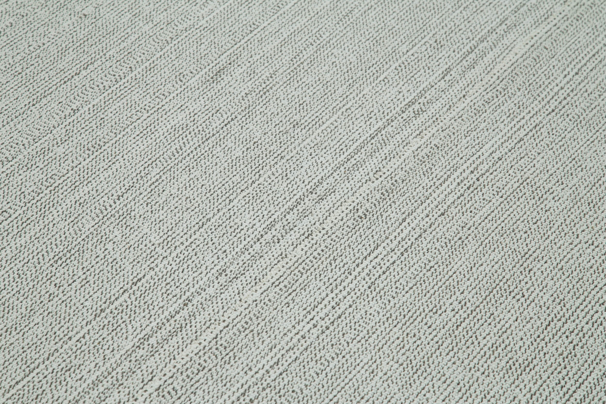Vintage Flatweave Rug - Handmade Area Rug 6'8''x9'4'' | Cotton Wool Carpet