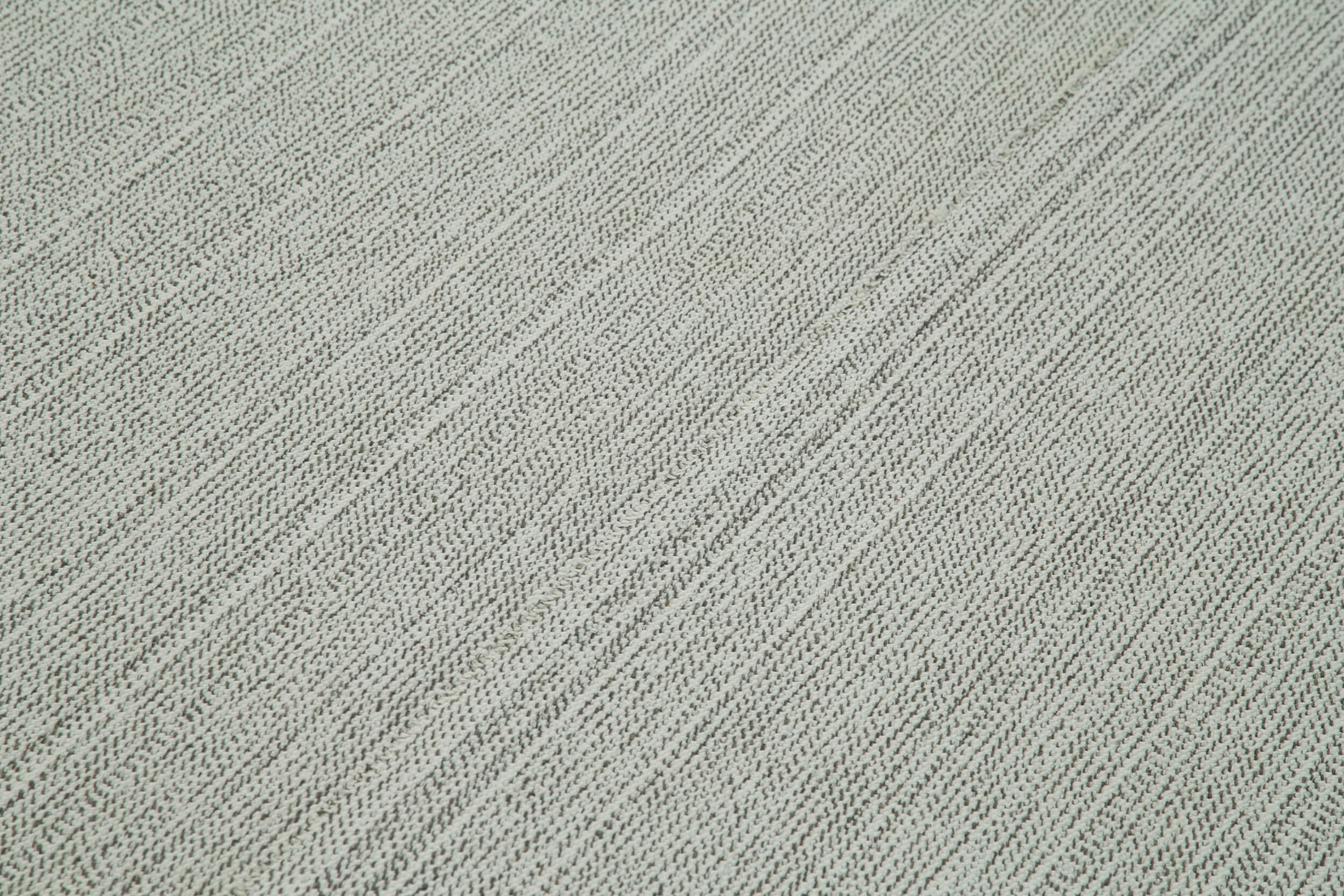 Vintage Flatweave Rug – Handmade Area Rug Cotton Wool Carpet 6'9''x10'6'' Beige