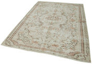 Handmade Wool Area Rug | Durable Cotton Weave, Soft Wool Floor Covering 6'0''x8'3''