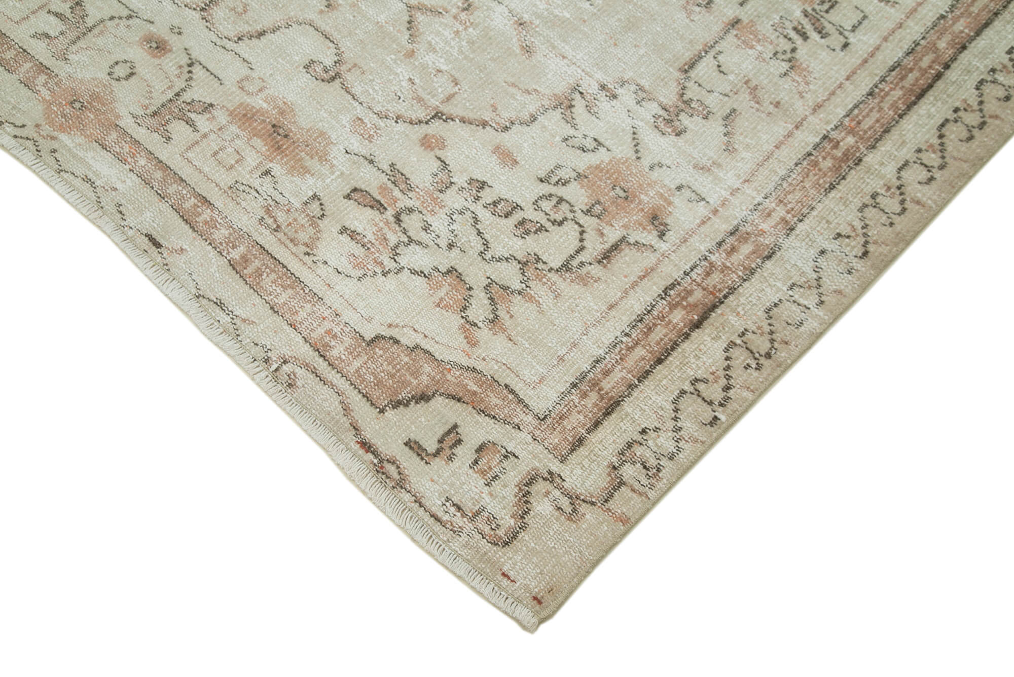 Handmade Wool Area Rug | Durable Cotton Weave, Soft Wool Floor Covering 6'0''x8'3''