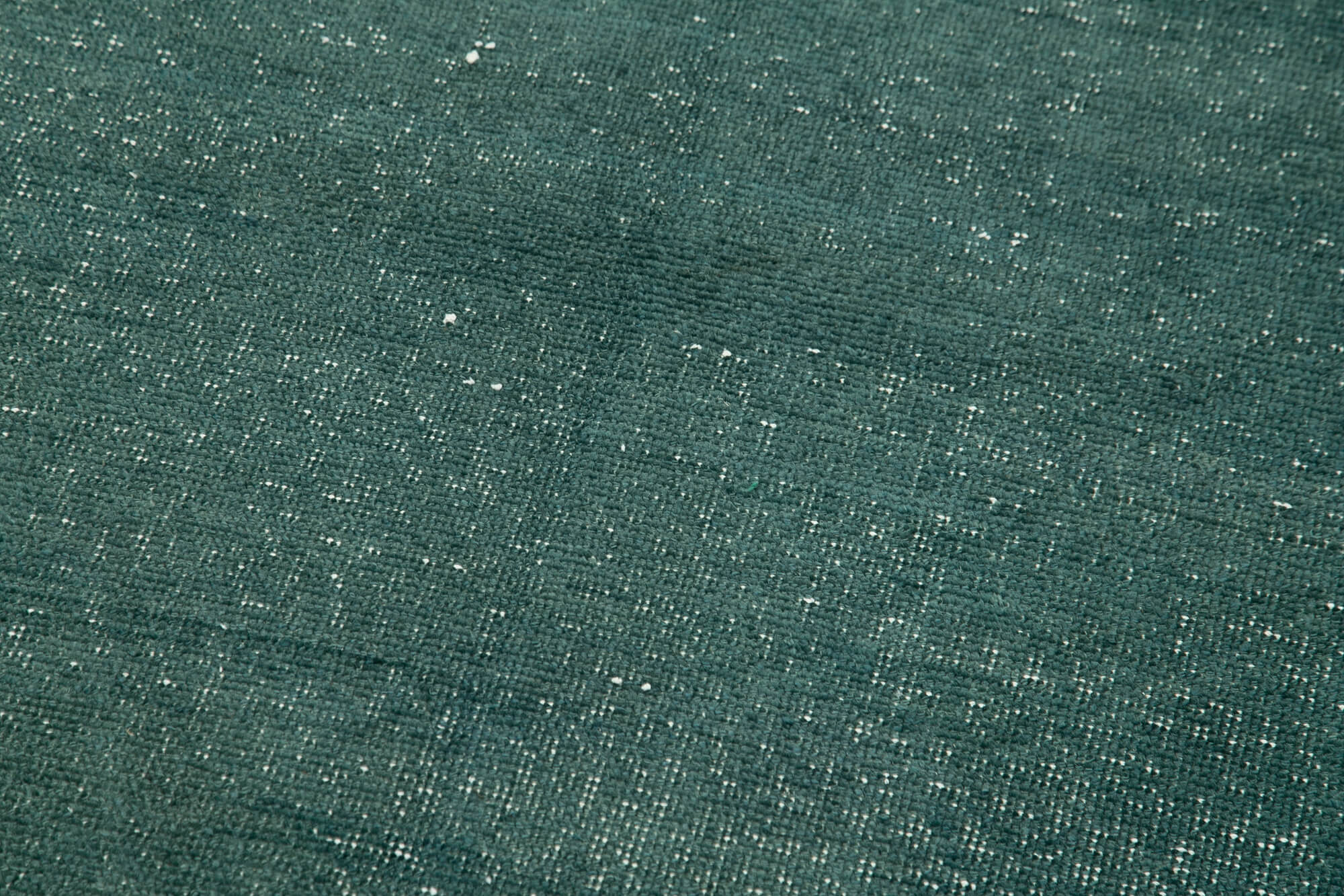 Handmade Vintage Area Rug – Overdyed Vintage Rug, Cotton Wool Carpet 2'11''x8'11''