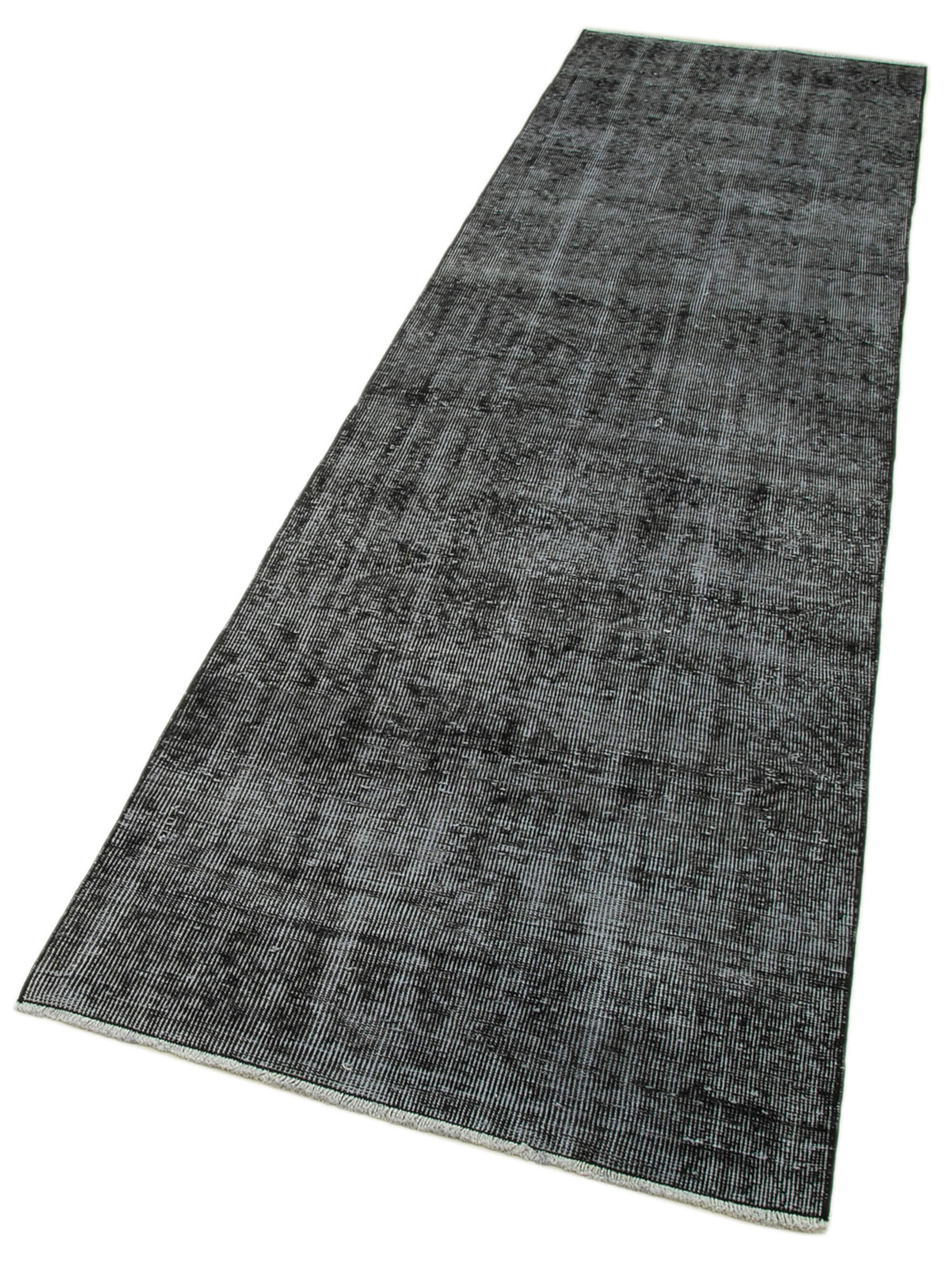 Vintage Wool Area Rug - Handmade Overdyed Turkish Cotton Wool Carpet 2'8''x9'11''