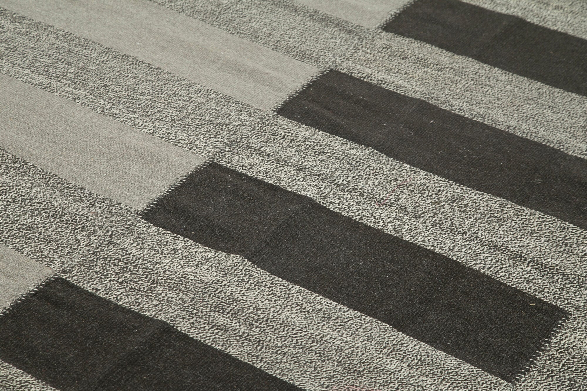 Handmade Wool Area Rug – Zollanvari Brown Modern Wool Rug 8'8''x11'11''