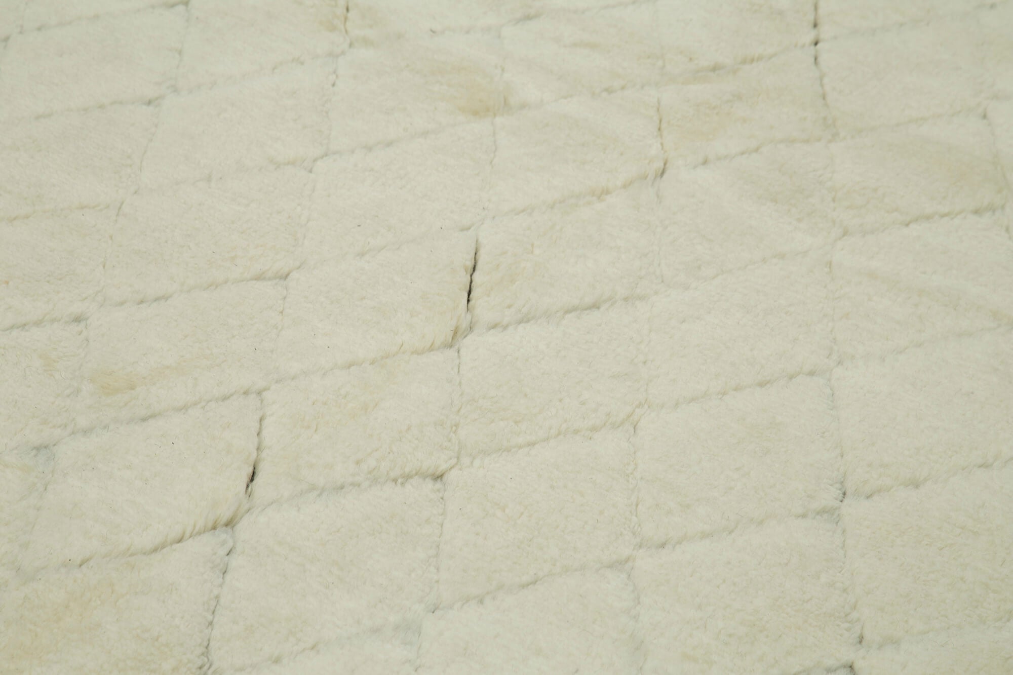Handmade Wool Cotton Rug – Beige Geometric Area Rug | Vintage Turkish Carpet 7'10''x9'10''