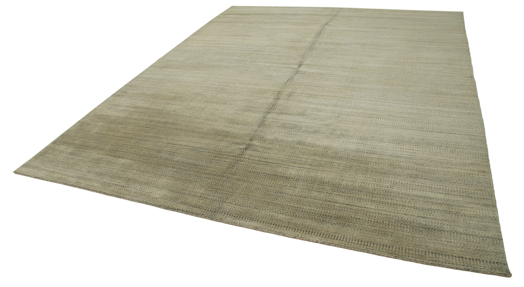 Handmade Wool Cotton Rug - Beige Geometric Area Rug | Soft Texture Durable Carpet