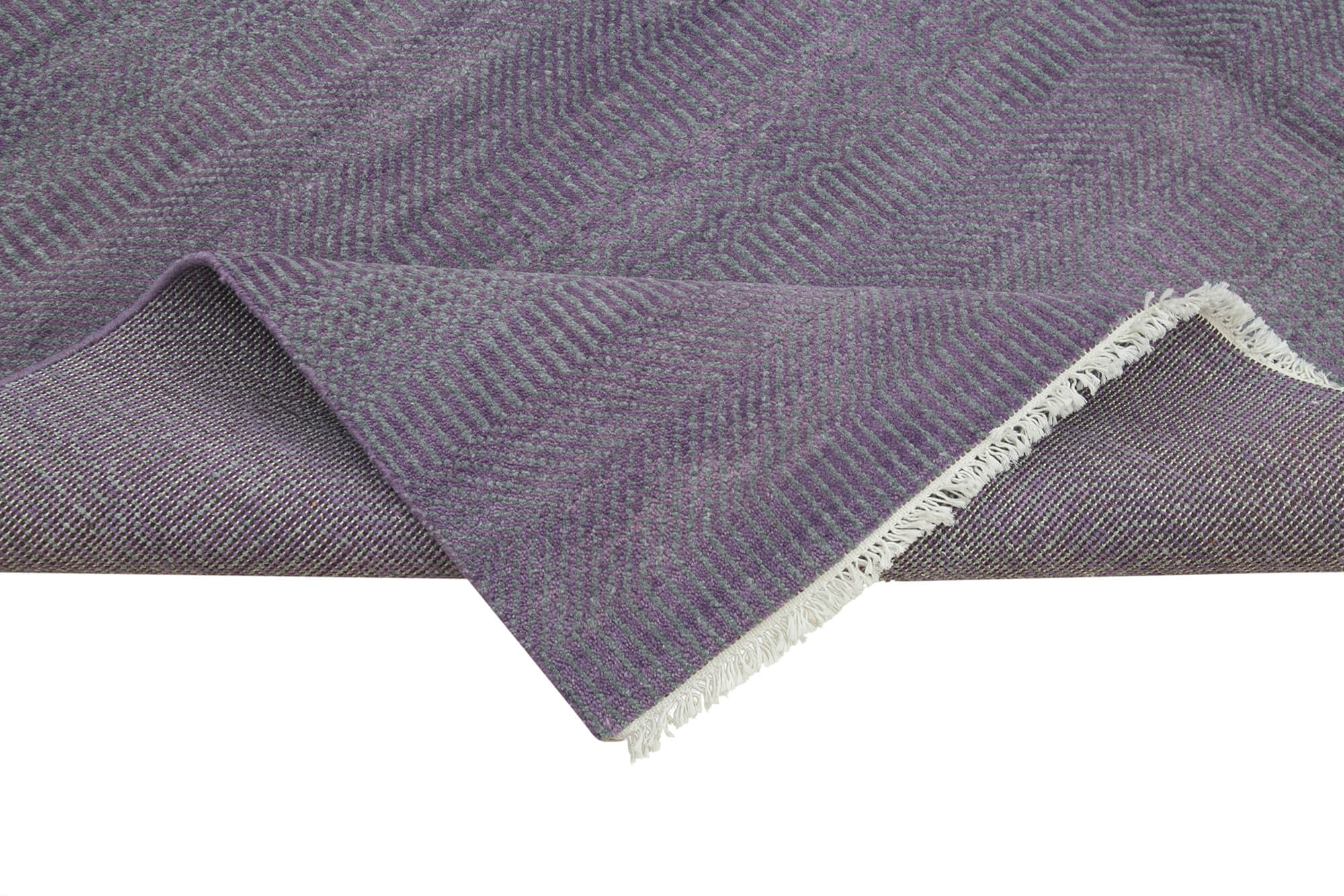 Handmade Wool Cotton Rug Featuring Vintage Turkish Carpet Design & Handwoven Geometric Pattern
