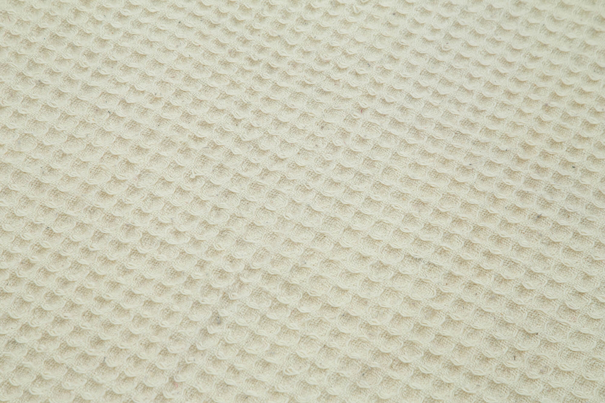 Handmade Area Rug - Beige Geometric Cotton Wool Rug, Durable Floor Covering 3'7''x6'3''