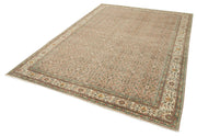 Vintage Cotton Wool Rug | Durable Handmade Rug - Turkish Vintage Carpet 6'7''x9'2''