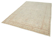 Vintage Handmade Area Rug – Authentic Kayseri Cotton Wool Rug 6'7''x9'9''