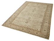 Vintage Wool Area Rug – Handmade Cotton Rug With Durable Cotton Weave & Soft Wool Texture