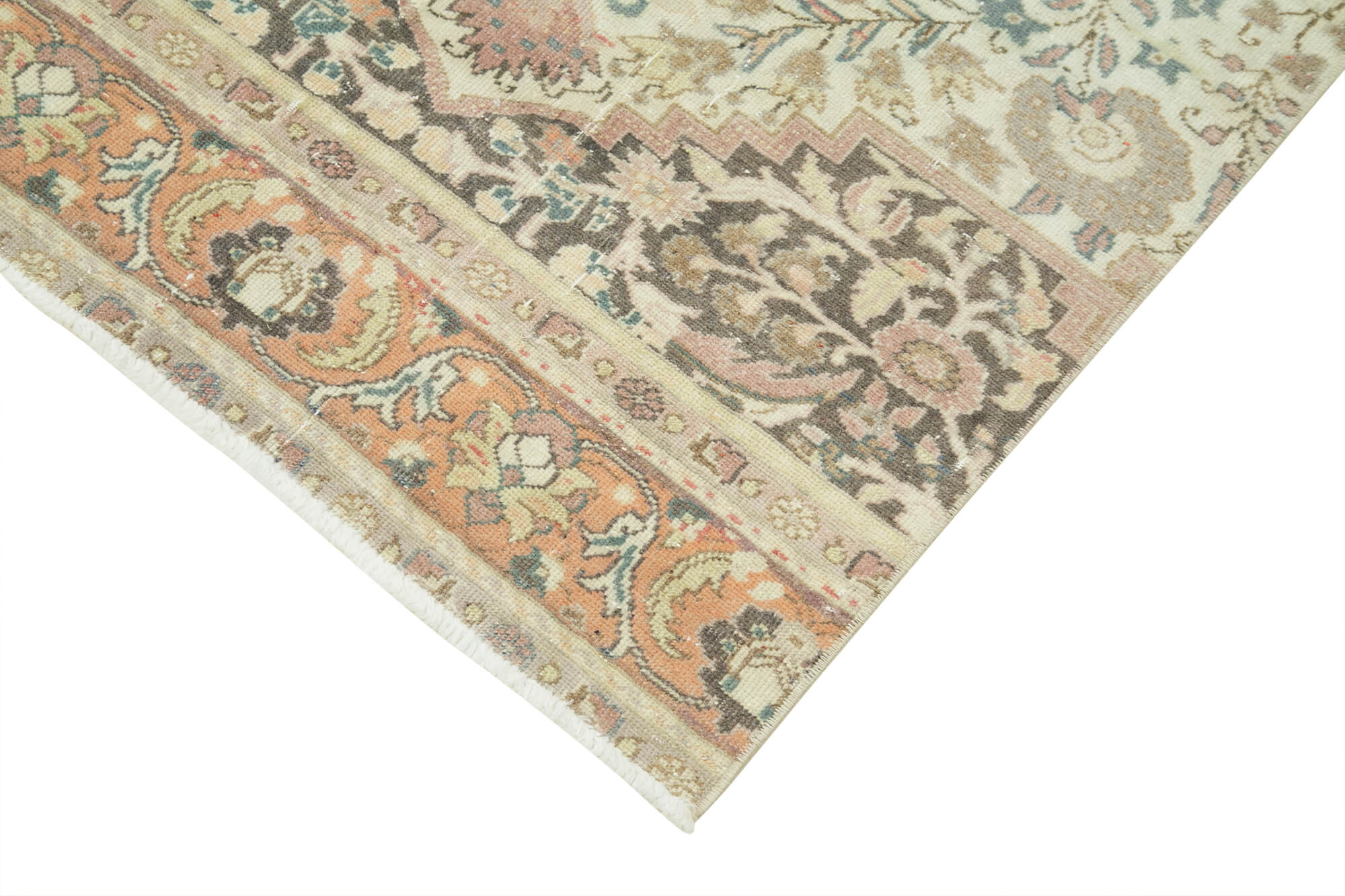 Vintage Cotton Wool Rug – Handcrafted Wool Carpet | Durable Turkish Vintage Carpet