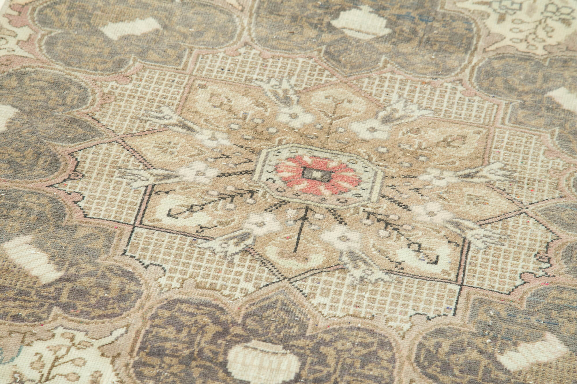 Vintage Cotton Wool Rug – Handcrafted Wool Carpet | Durable Turkish Vintage Carpet