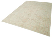 Vintage Wool Area Rug | Handmade Floor Covering - Durable Wool Carpet 6x9