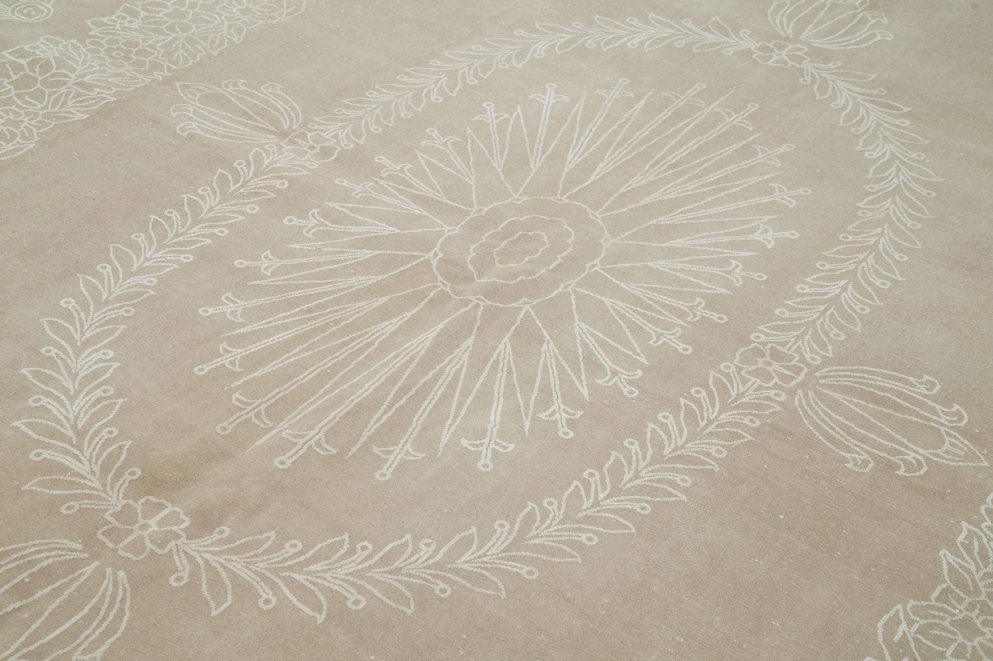 Handmade Area Rug – Vintage Turkish Hand Knotted Carpet 8'8"x11'6" Wool Cotton Blend