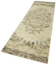 Vintage Cotton Wool Rug – Handmade Area Rug | Overdyed Vintage Carpet, Turkish Wool