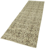 Handmade Vintage Area Rug | Traditional Vintage Carpet, Overdyed Wool Rug for Rustic Home Decor