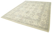 Handmade Wool Area Rug – Classic Cotton Wool Rug 8'3''x10' Beige Vintage Turkish Carpet