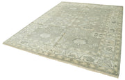 Handmade Wool Area Rug – Classic Beige Carpet 8'x10' | Turkish Woven Carpet