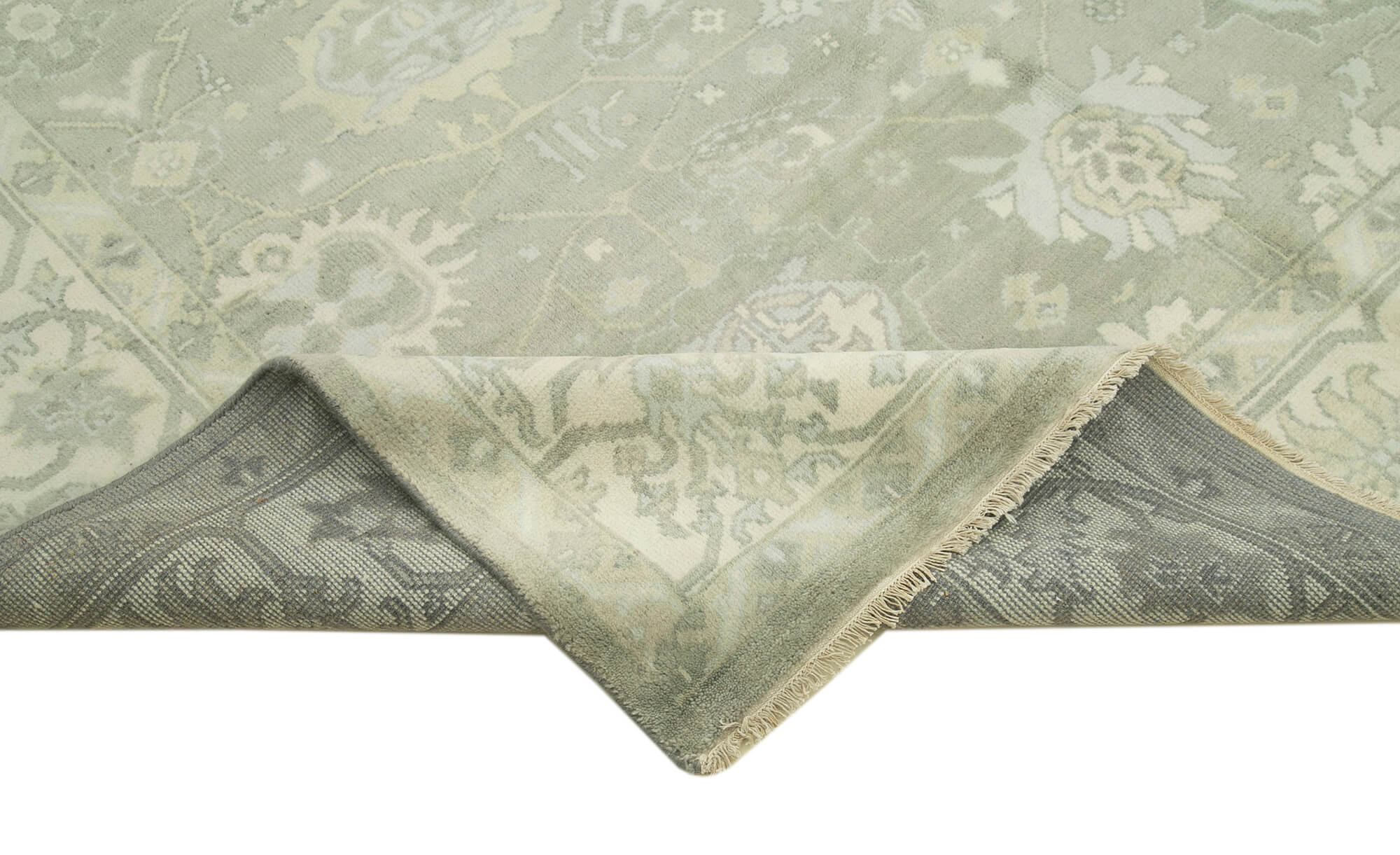 Handmade Wool Area Rug – Classic Beige Carpet 8'x10' | Turkish Woven Carpet