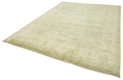 Handmade Wool Area Rug – Classic Beige Cotton Wool Rug 8'8''x11'9'' by Agacan