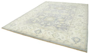 Handmade Area Rug – Classic Beige Wool and Cotton Rug 9'1''x11'11''