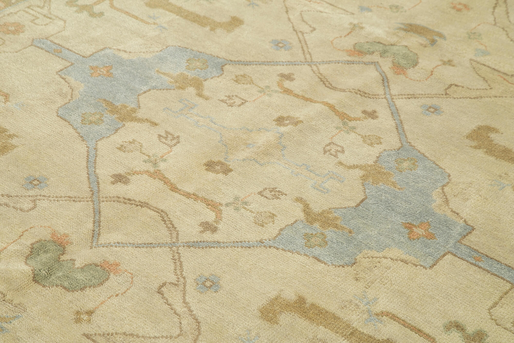 Handmade Cotton Wool Rug | Durable Wool Carpet, Classic Area Rug 8'1'' x 9'9'' – Soft Texture