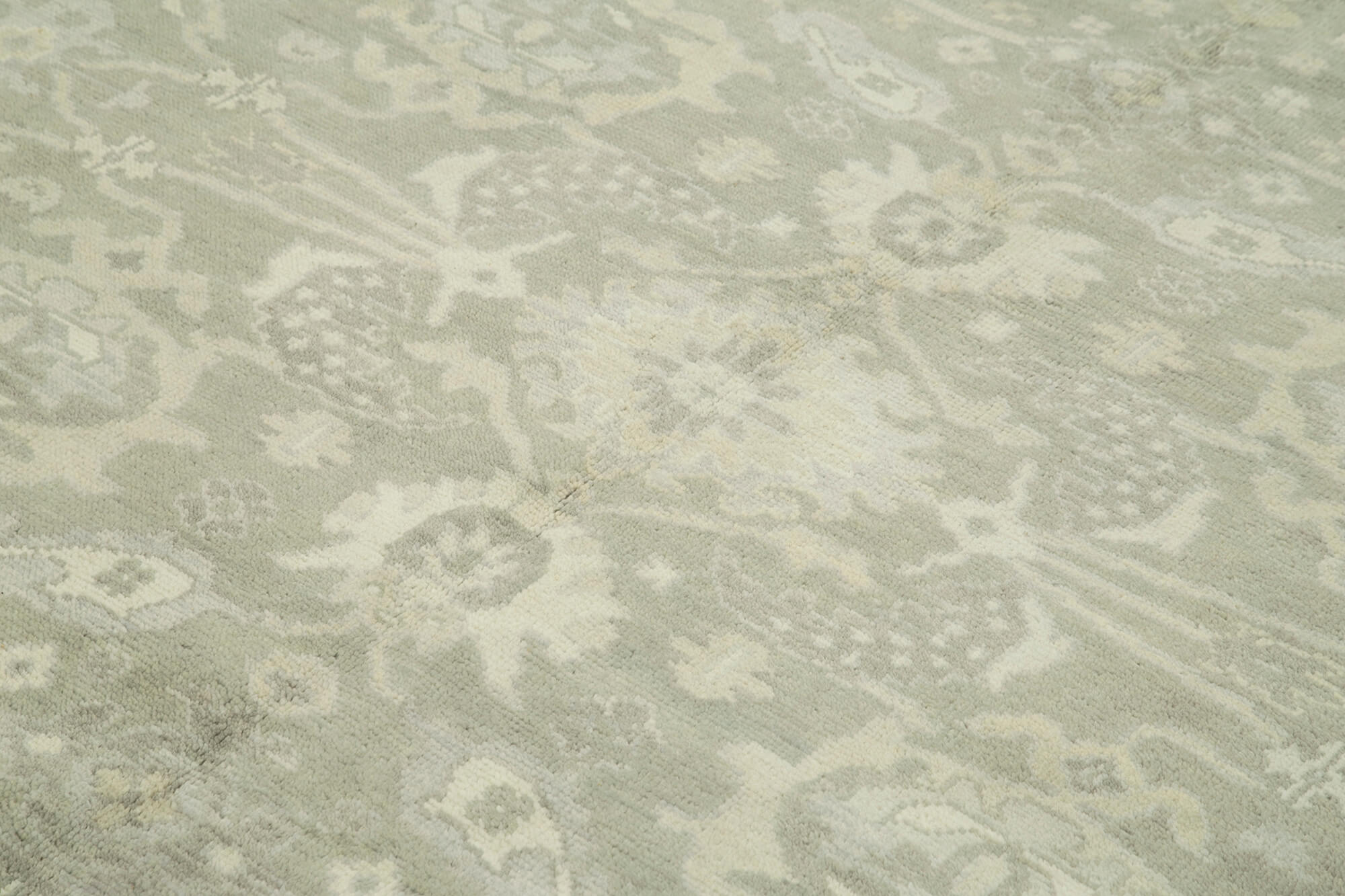 Handmade Wool Area Rug – Tebriz Classic Beige Cotton Wool Rug 8'0''x9'7''