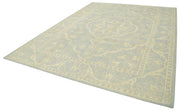 Handmade Wool Area Rug – Classic Beige Turkish Hand Knotted Carpet 9'2''x11'10''
