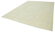 Handmade Wool Area Rug - Classic Beige Cotton Wool Rug 9'x12' by Agacan