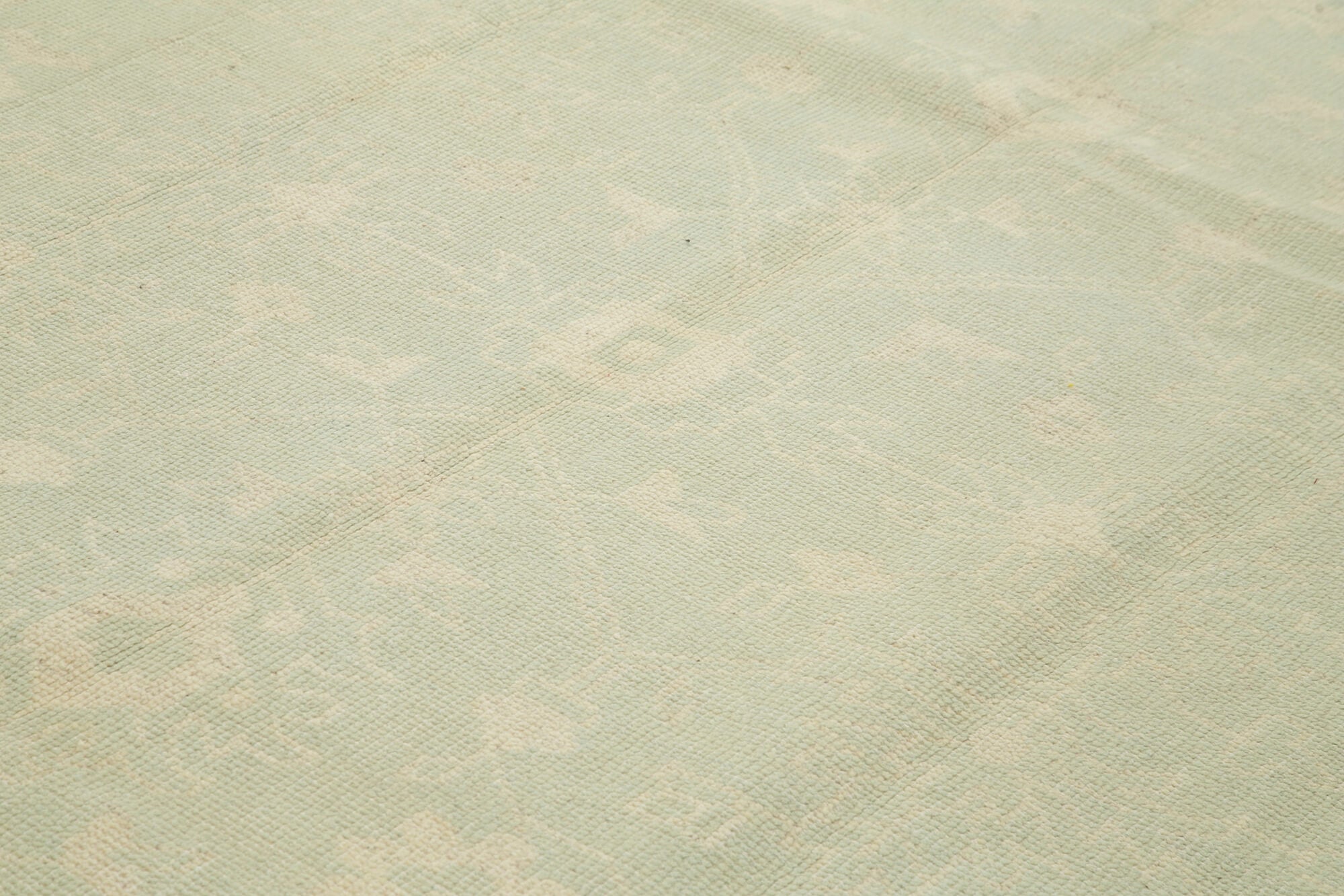 Handmade Wool Area Rug – Classic Beige Cotton Wool Rug 8'11''x11'11'' Soft Durable