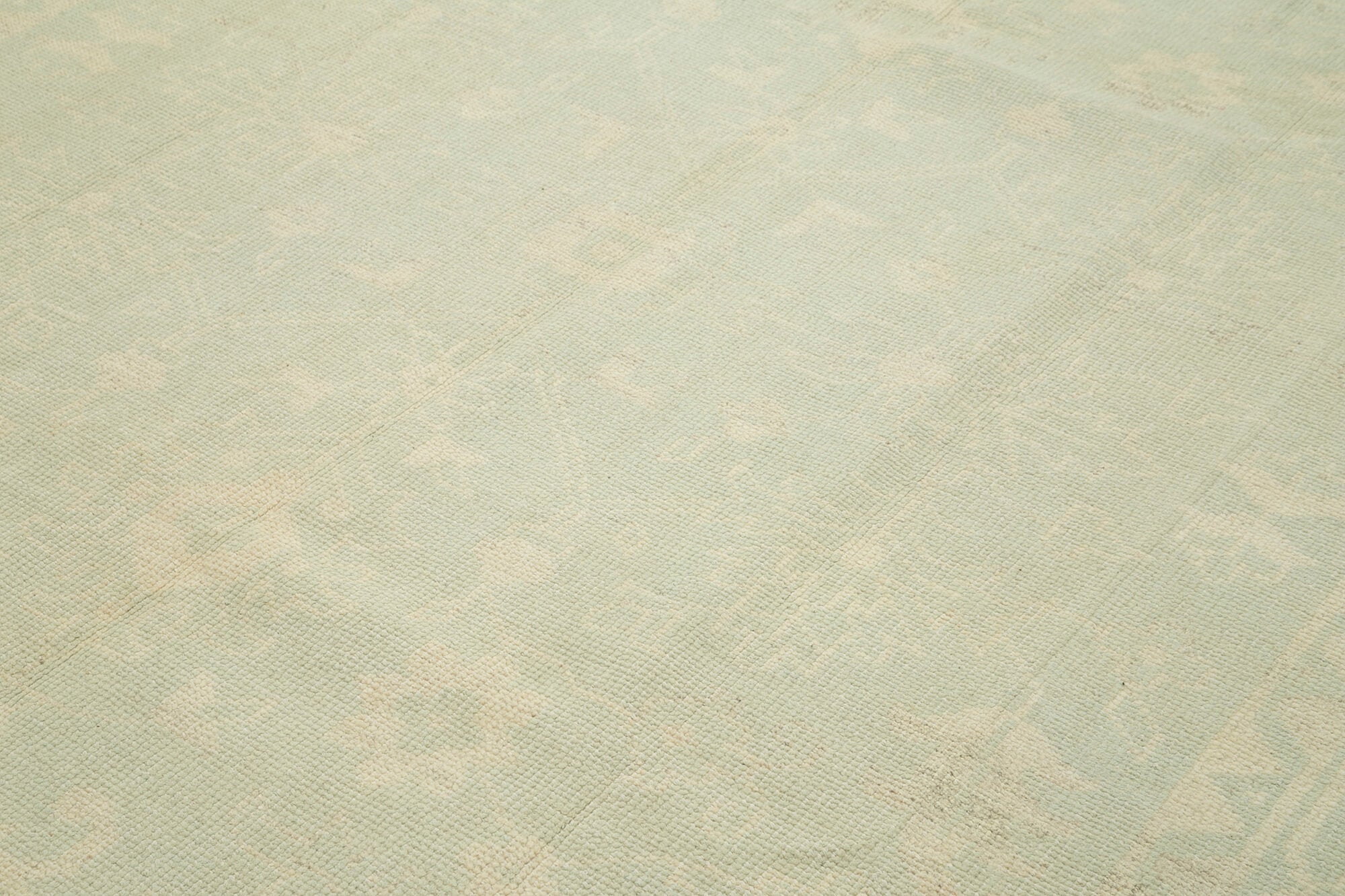 Handmade Wool Area Rug | Tebriz Beige Classic Cotton & Wool Vintage Carpet
