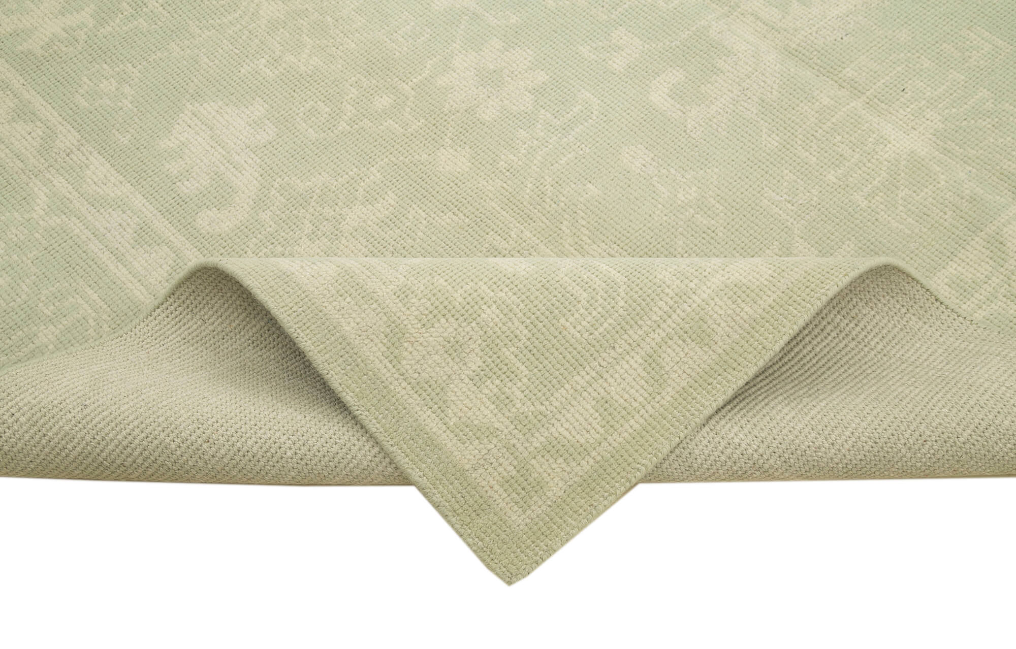 Handmade Wool Area Rug – Tebriz Classic Beige Cotton Wool Rug 7'11''x9'11''