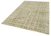Vintage Wool Area Rug – Handmade Cotton Rug | Turkish Wool Carpet 5'10'' x 9'0''