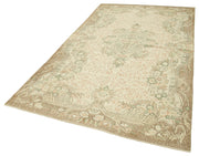 Handmade Wool Area Rug | Turkish Hand Knotted Carpet – Neutral Tone Rugs
