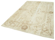 Handmade Wool Area Rug with Classic Woven Design | Durable Wool Carpet Beige