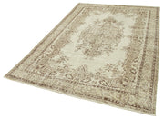 Handmade Wool Area Rug | Traditional Hand Knotted Rug – Durable Cotton Weave, Beige