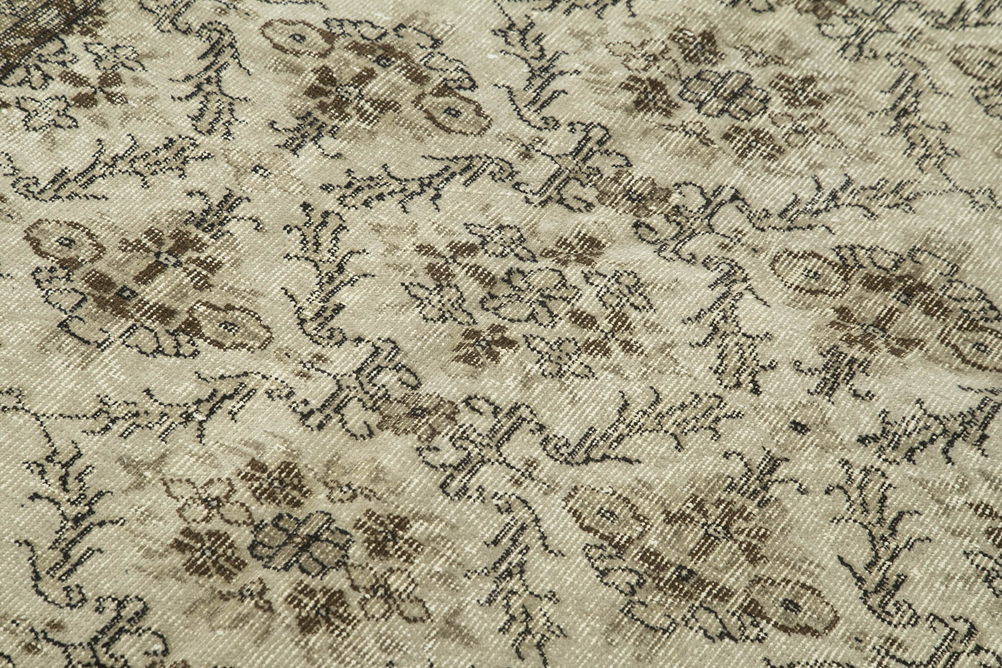 Handmade Wool Area Rug | Classic Vintage Carpet | Hand Woven Carpet | Rustic Home Decor