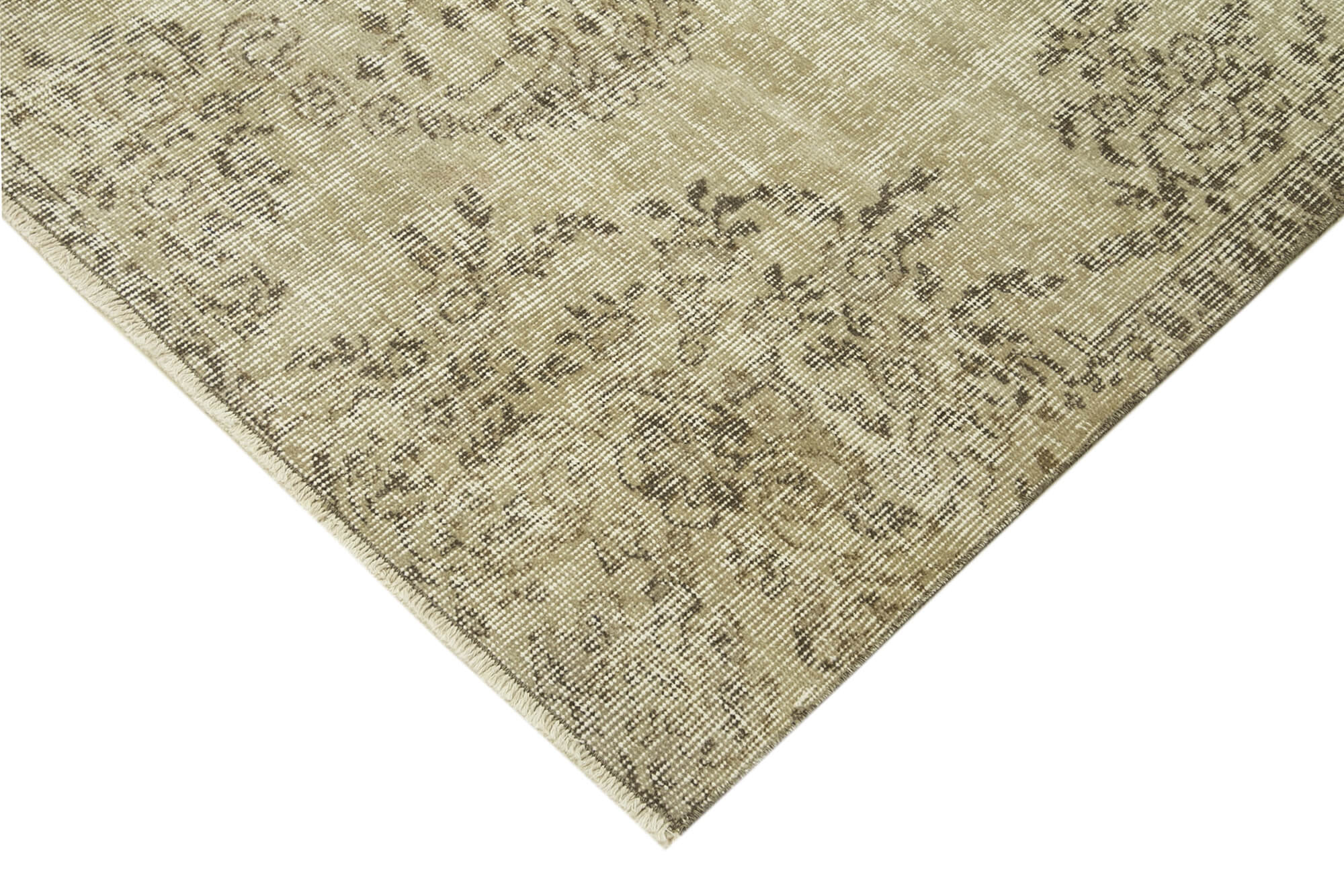 Handmade Wool Area Rug | Durable Cotton Weave, Soft Wool Carpet, Neutral Color Rug