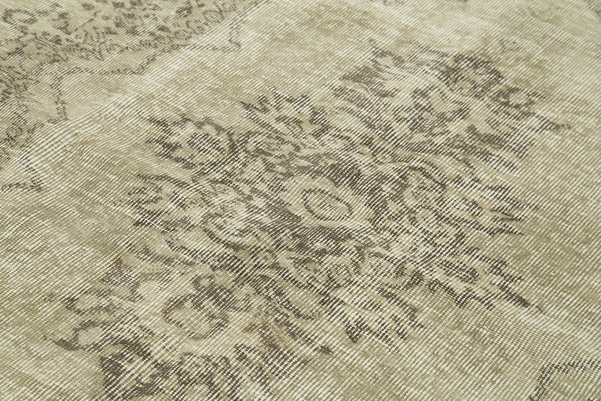 Handmade Wool Area Rug | Durable Cotton Weave, Soft Wool Carpet, Neutral Color Rug