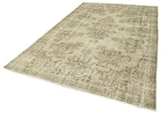 Handmade Wool Area Rug | Turkish Hand Knotted Carpet – Neutral Tone Floor Rug
