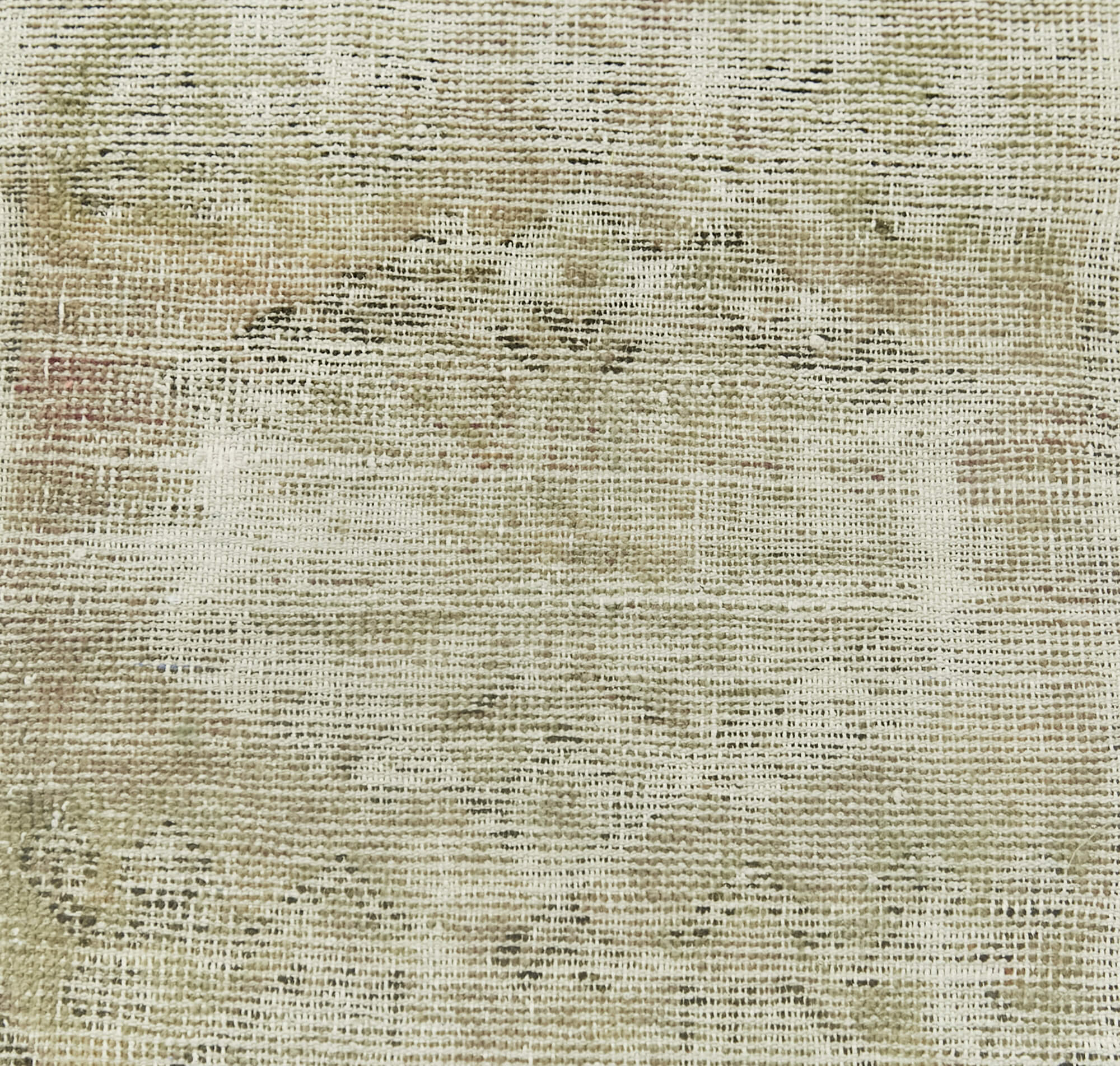 Vintage Handmade Area Rug – Overdyed Cotton Wool Carpet | Turkish Hand Knotted