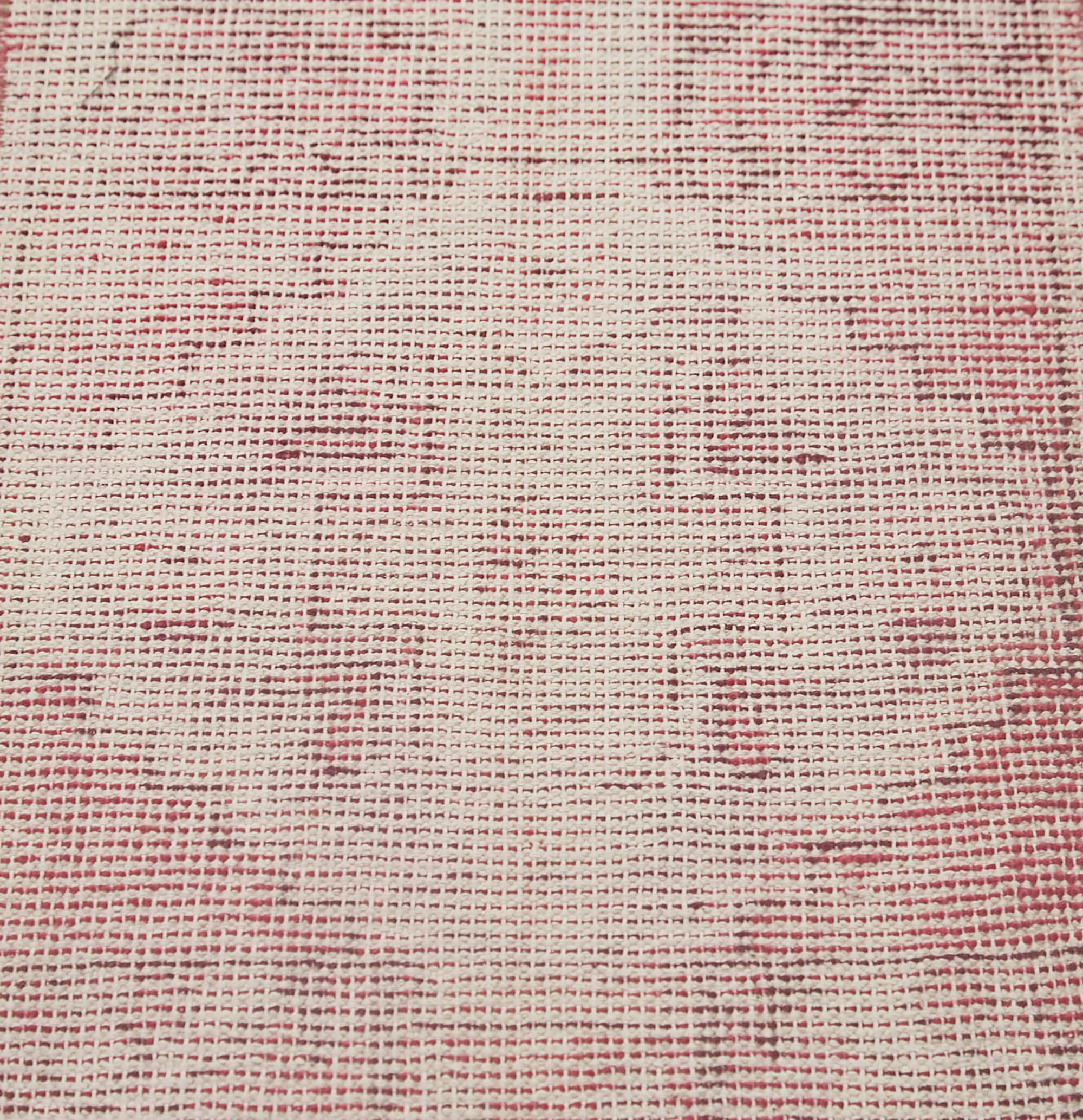 Vintage Area Rug - Handmade Wool Rug Overdyed Pink Cotton Wool Carpet 1'5''x2'10''