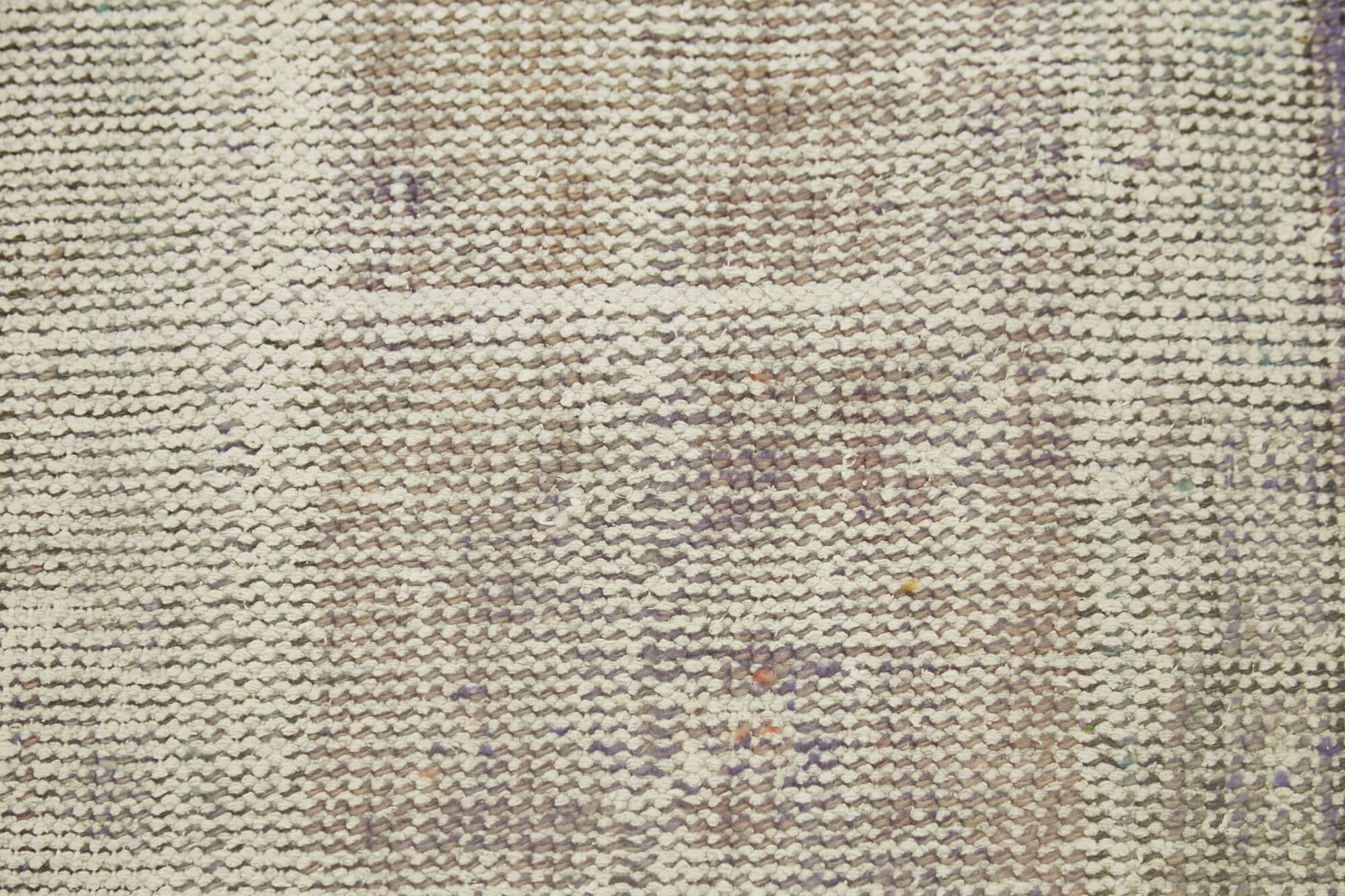 Handmade Vintage Area Rug - Overdyed Wool Rug, Purple Cotton Wool Carpet 1'9''x3'3''