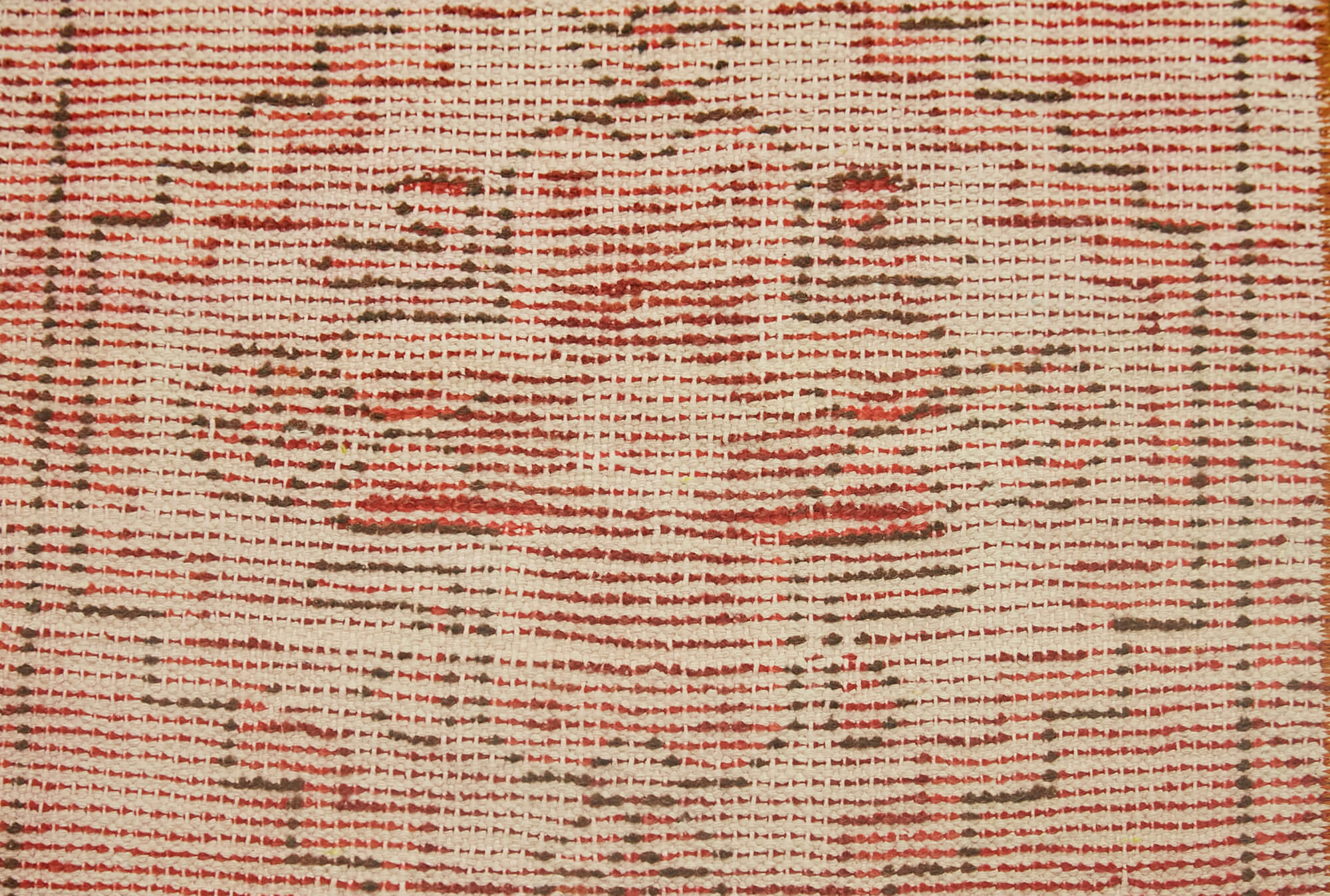 Vintage Area Rug – Handmade Wool Rug Overdyed Red Rug, Turkish Hand Knotted Cotton Wool Carpet 1'5'' x 2'10''