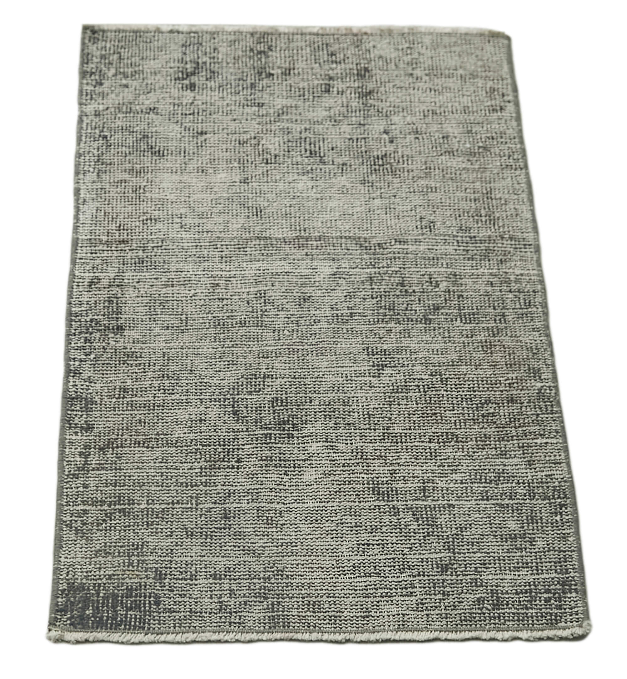 Handmade Vintage Area Rug - Overdyed Wool Rug | Turkish Cotton Wool Carpet 1'5''x2'5''