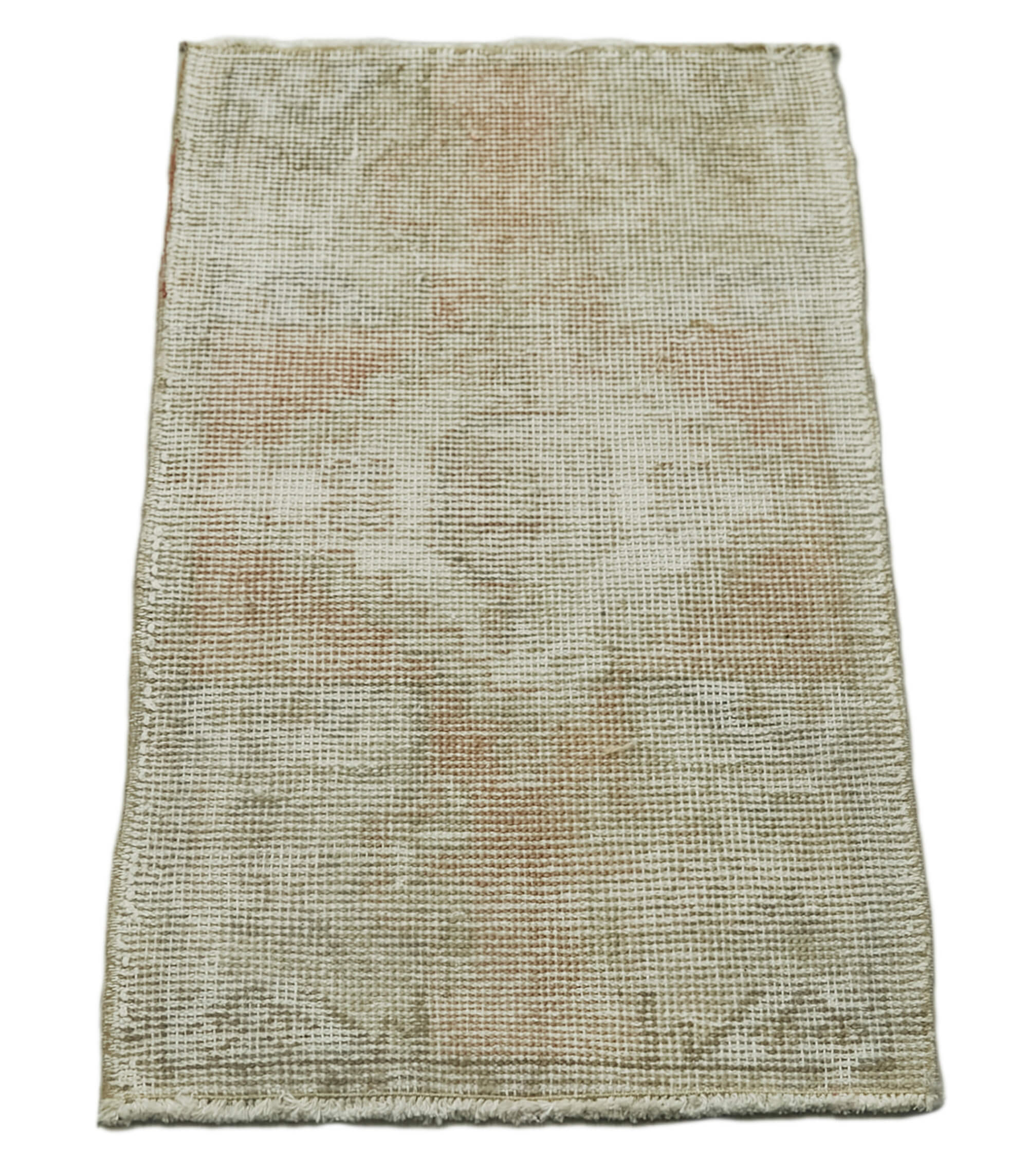 Vintage Wool Area Rug – Handmade Overdyed Turkish Hand Knotted Carpet 1'5''x2'8''